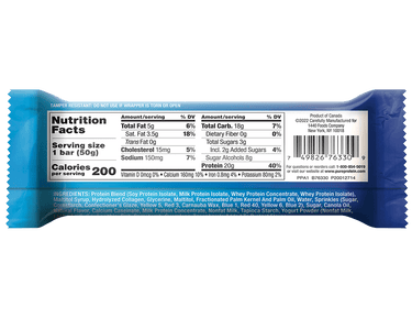 Birthday Cake Protein Bars